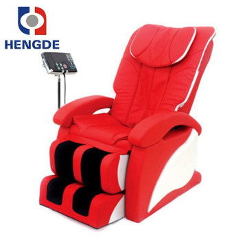 chaise de massage rouge robotique chaude-vente